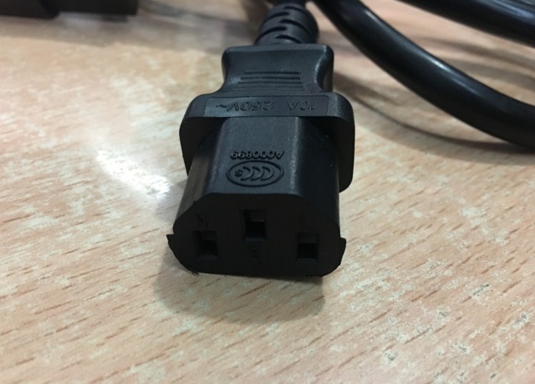 Dây Nguồn Máy Chủ NINGBO JOETECH INDUSTRIAL SZ3 ST3 AC Power Cord IEC60320 IEC C13 to IEC C14 10A 250V 3x1.0 mm² For Server IBM HP DELL LENOVO Length 1M