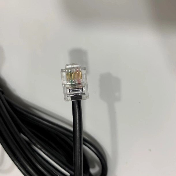 Cáp Kết Nối Truyền Thông PLC Keyence KV-N60AT Với HMI Weintek/Weinview MT6071iP MT8071iP Series RS232 Cable RJ12 6 Pin to RS232 Female Dài 3M