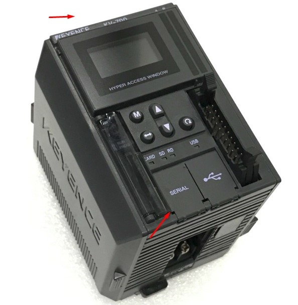 Cáp Kết Nối Lập Trình KEYENCE KV KZ RS232 Programming PLC PC to KV-700 KV-L20 Cable RJ11 6 Pin to DB9 Female Length 1.8M