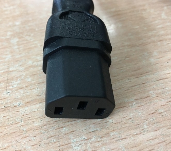 Dây Nguồn Máy Chủ IBM HP DELL LENOVO FUJITSU Server AC Power Cord Schuko CEE7 Euro Plug to IEC320 C13 LINETEK LP-33 LS-60 16A 10A 250V 18AWG 3x1.5mm Length 1.8M