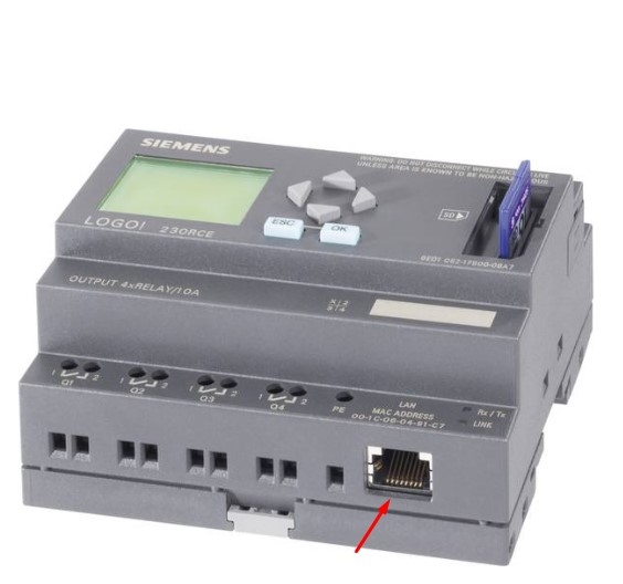 Cáp Kết Nối Ethernet PLC Controller Siemens LOGO 0BA7 0BA8 Với Màn Hình Cảm Ứng WEINTEK MT6071IP MT8071IP MT8071IE Cat5E SF/UTP 26AWG Gigabit Ethernet Blue Length 2M