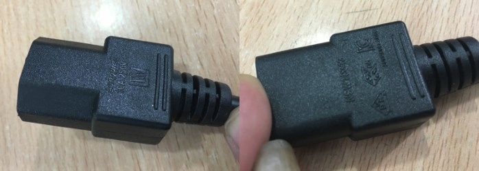 Dây Nguồn Longwell LP-61l LS-13 UK Chuẩn 3 Chấu Có Cầu Chì AC Power Cord BS1363 to C13 10A 250V 3X0.75mm Length 1.8M