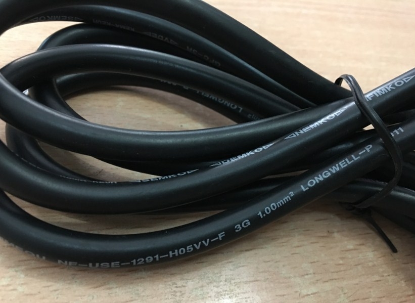 Dây Nguồn Máy Chủ IBM DELL HP LONGWELL LP-34A LS-60 AC Power Cord Schuko CEE7 Euro Plug to IEC320 C13 16A 10A 250V 18AWG 3x1.0mm Length 2M