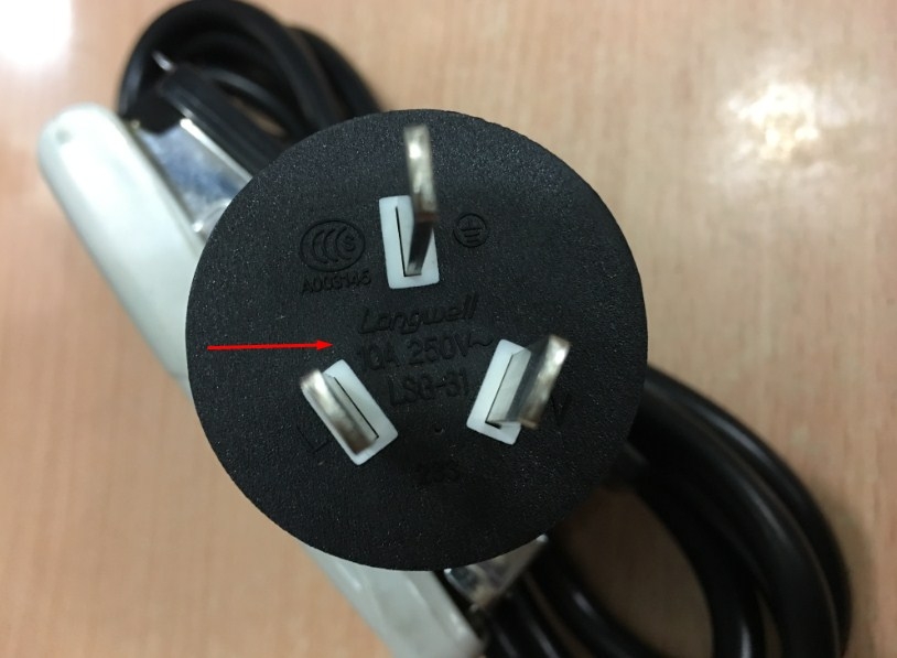Dây Nguồn CISCO 37-0343-01 Longwell LSG -31 LS-70 AC Power Cord Australia & China IEC60320 IEC C13 10A 250V 3X1.0mm Length 1.8M