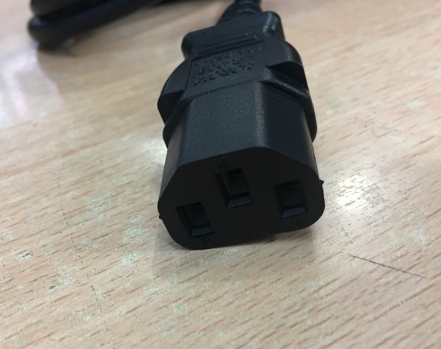 Dây Cấp Nguồn Cho Thiết Bị Y Tế Chính Hãng Cisco LOROM LR-23A LR-03B AC Power Cord Schuko CEE7 Euro Plug to IEC320 C13 16A 10A 250V 18AWG 3x1.0mm Length 2.5M