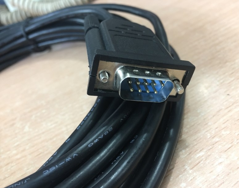 Cáp RS232 Chất Lượng Cao Suzhou Jinlianli Chuẩn Kết Nối Straight Through Serial Cable DB9 Male to DB9 Male DTE to DTE Connection Black Length 10M
