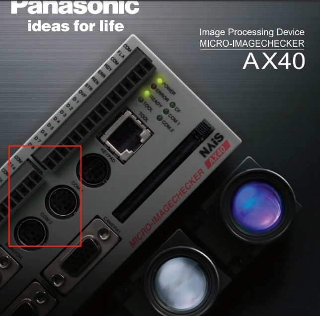 Cáp Điều Khiển Panasonic NAiS ANM81103 Cable RS232 Mini Din 8 Pin Male to DB9 Female 3M For Panasonic NAiS AX40 A100 Machine MICRO-IMAGECHECKER Với Máy Tính Control Systems & PLC