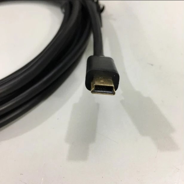 Cáp Lâp Trình GT09-C30USB-5P Dài 3M Data Transfer Cable USB Type A to Mini B For HMI Mitsubishi GOT  GS21 Series Programming Download Software