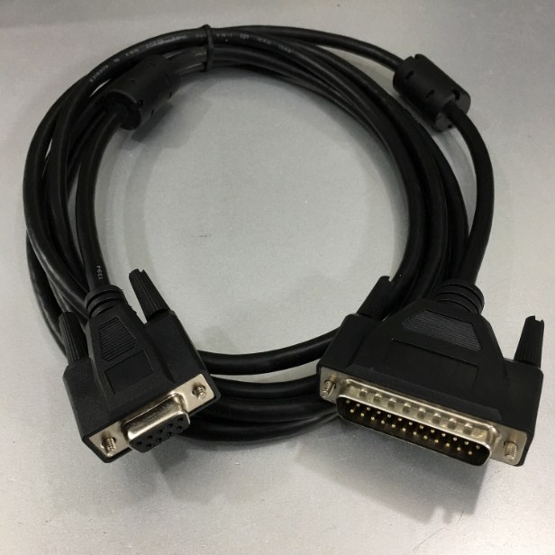 Cáp Kết Nối Điều Khiển RS232C DB9 Female to DB25 Male Null Modem Cable For Amada CNC Punching Machine Length 3M