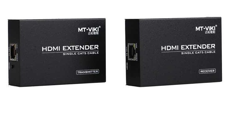 Bộ Chuyển Tín Hiệu HDMI Qua Switch & Cáp Mạng MT-VIKI MT-ED06 + 2 MT-ED06-B HDMI EXTENDER 1 Ra 3 100M