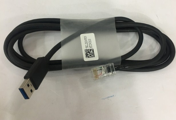 Cáp Datalogic 90A051939 Cable USB For Máy Quét Mã Vạch Barcode Scanner Datalogic Gryphon USB Type A 5V Host Power to RJ50 10 Pin Male Black Length 1.8M