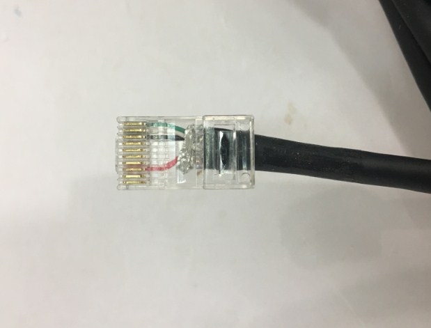 Cáp Máy Quét Datalogic QD2400 Barcode Scanner CAB-426E Cable USB to RJ50 10P10C Length 1.8M