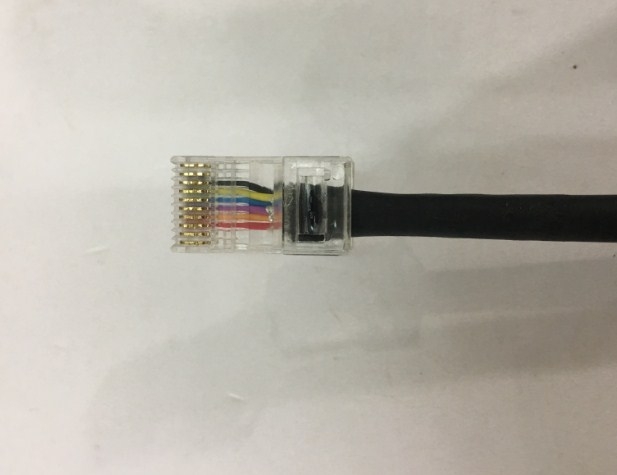Cáp Máy Quét Symbol DS6708 Barcode Scanner CBA-R02-C09PAR Cable RS232 to RJ50 10Pin Cable with DC Power Length 1.8M