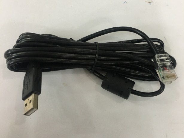 Cáp Máy Quét Symbol DS3508 Barcode Scanner CBA-U01-S07ZAR Cable USB to RJ50 10P10C Length 3M
