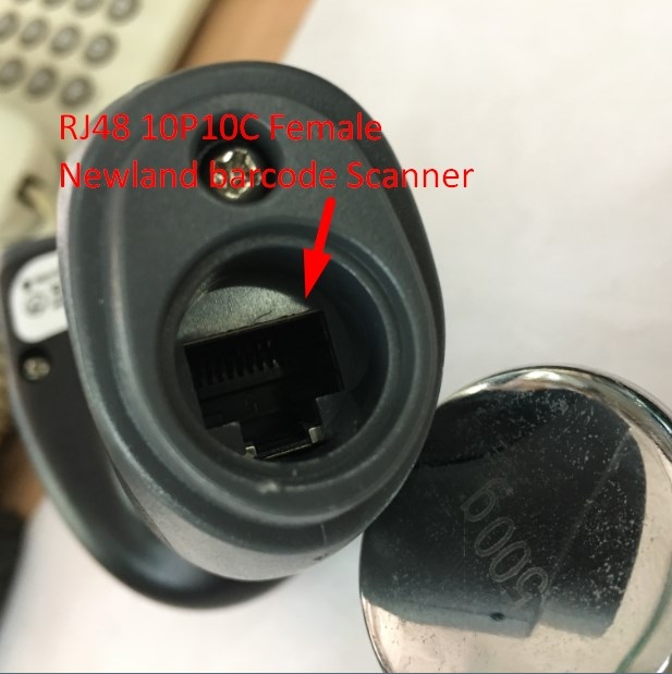 Cáp Kết Nối Máy Quét Newland Barcode Scanner CBL053U Cable USB to RJ48 10P10C For Barcode Scanner FM100 FM420 FR20 FM30 Length 1.5M