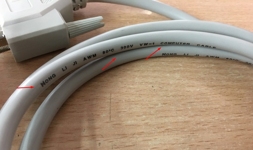 Cáp Điều Khiển Truyền Dữ Liệu Chuyên Dụng Cho Điện Lực Null Modem Cable RS232 DB25 Female to RS232 DB9 Female Length 1.8M