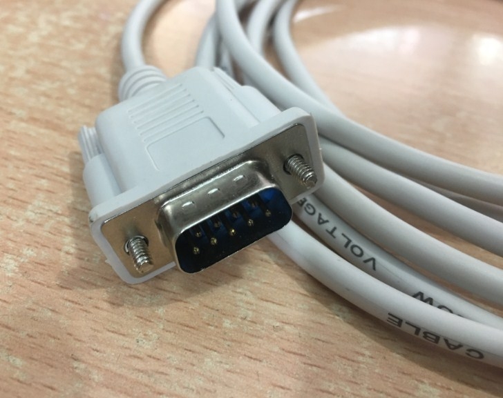 Cáp RS232 DB9 Male to DB9 Female Null Modem Cable with Handshake Length 3M