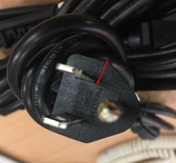 Dây Nguồn Pang Ngai FST-301 FST-309 NEMA 5-15P to C13 AC Power Cord 10A 125V 3x0.824mm 18AWG Length 1.5M
