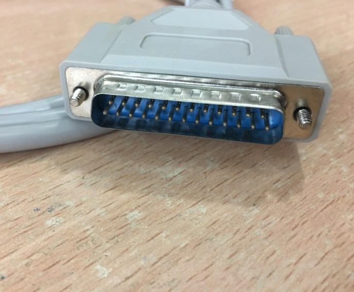 Cáp Máy In Tem Nhãn Công Nghiệp Industrial Label Printer SATO CL4NX CL6NX LPT IEEE1284 Parallel DB25 to DB36 Centronics Cable Length 1.9M