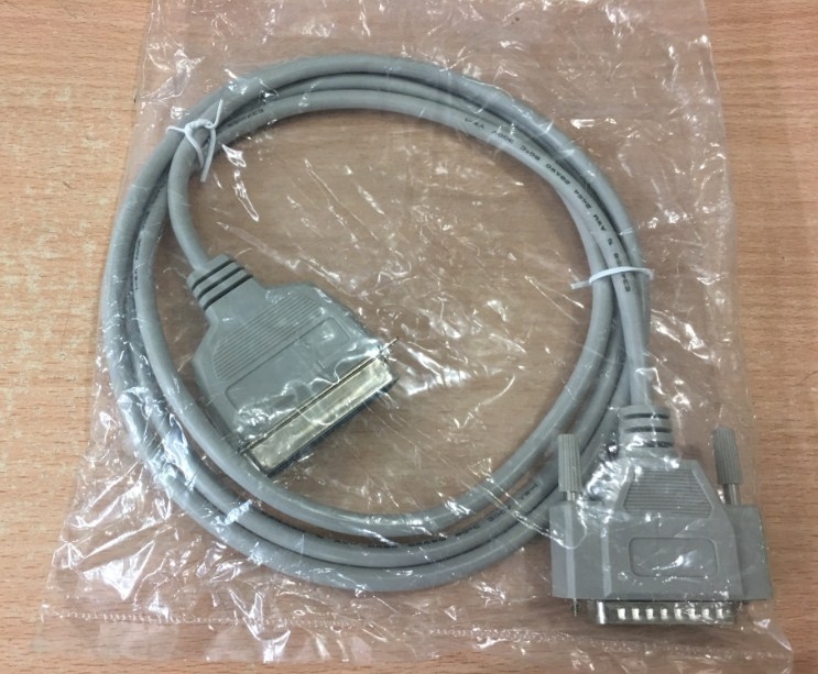 Cáp Máy In Tem Nhãn Công Nghiệp Industrial Label Printer SATO CL4NX CL6NX LPT IEEE1284 Parallel DB25 to DB36 Centronics Cable Length 1.9M