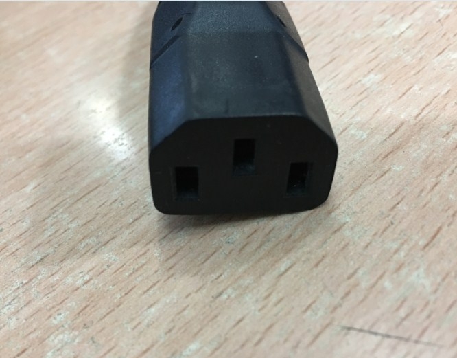 Dây Nguồn Máy Chủ PENCON 344703 10486 AC Power Cord Schuko CEE7 Euro Plug to IEC320 C13 16A 10A 250V 18AWG 3x1.0mm Length 2.7M