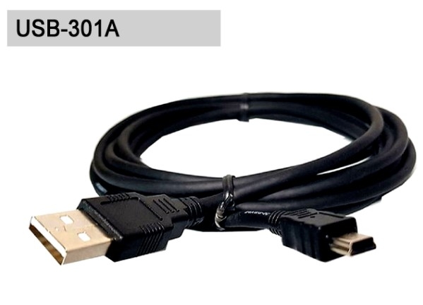 Cáp Lập Trình Programming Cable USB-301A USB Type A to USB Mini Type B Dài 1.3M For Download PLC LS Electric XGB Series Với PC Có Chống Nhiễu Shielded