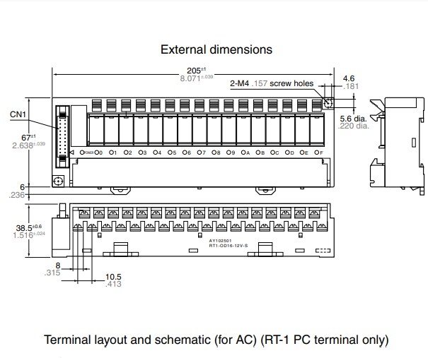 Cáp Kết Nối Cho Bộ Điều Khiển Lập Trình Dòng PLC Panasonic FP0 FP0R FPΣ Với RT-2 RT-1 PC Relay Terminal Part No AY15923 Cable IDC Flat Ribbon Cable 20 Pin to Y Splitter 2 IDC Flat Ribbon 10 Pin Length 2M