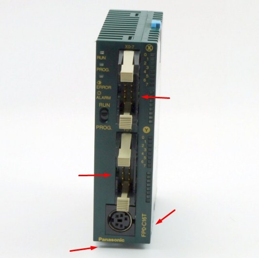 Cáp Kết Nối Cho Bộ Điều Khiển Lập Trình Dòng PLC Panasonic FP0 FP0R FPΣ Với RT-2 RT-1 PC Relay Terminal Part No AY15923 Cable IDC Flat Ribbon Cable 20 Pin to Y Splitter 2 IDC Flat Ribbon 10 Pin Length 1M