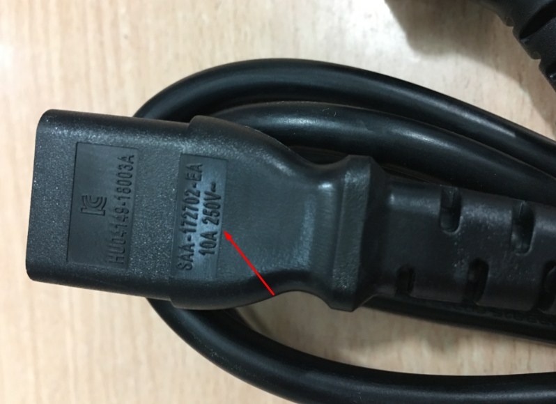 Dây Nguồn CISCO 37-0343-01 PUMING PM-611 PM-605 AC Power Cord Australia & China IEC60320 IEC C13 10A 250V 3X1.0mm Length 1.8M