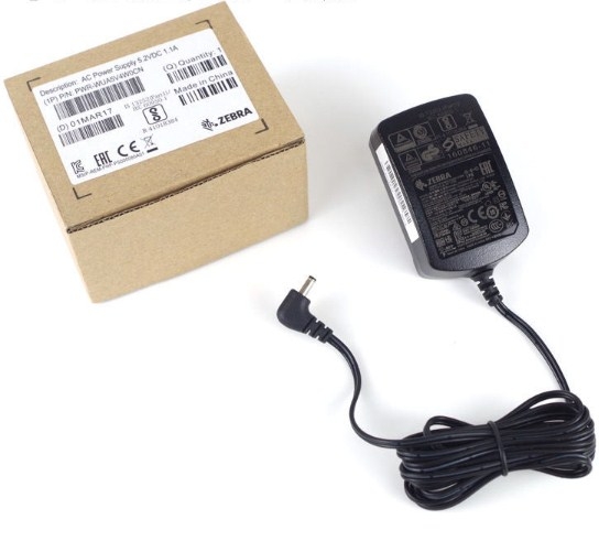 Adapter SUNNY 5V 1.6A 8W SYS1381-0805-W2E For Zebra DS4208 Barcode Scanner Original CBA-R01-S07PBR RS232 Cable RS232 to RJ50 10Pin Cable with DC Power Connector Size 3.5mm x 1.35mm