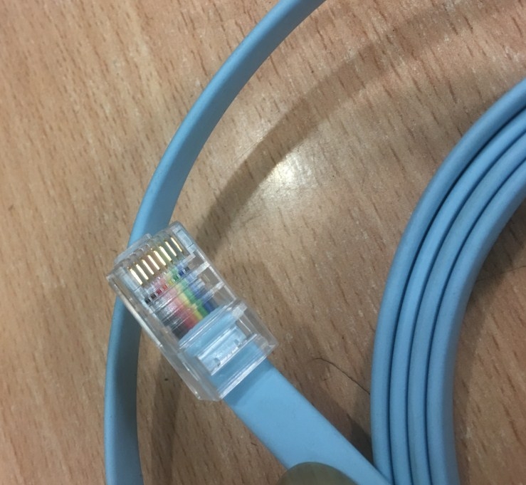 Cáp Máy In Dẹt RJ45 To DB25 Male Serial Flat Cable For Epson Printers 8 Pin To 25 Pin Male Length 1.8M