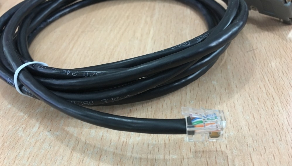 Cáp Điều Khiển UNITRONICS RS232 DSUB9 TO RJ12 6Pin For PLC SERIES Length 3M