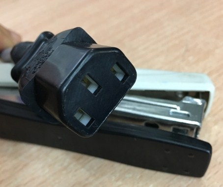 Dây Nguồn Chính Hãng I-Sheng SP-022 IS-14 AC Power Cord Schuko CEE7 Euro Plug to IEC320 C13 16A 10A 250V 18AWG 3x1.0mm Length 1.8M