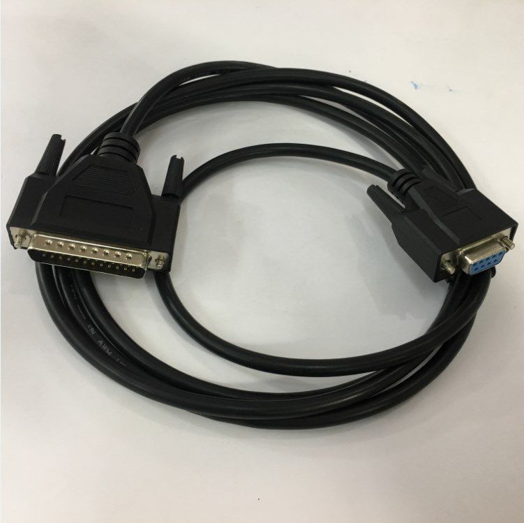 Cáp Lập Trình Allen Bradley 1784-CP10 For  A-B PLC-5 series PLC Programming Communication Interface Cable 2M DB9 Female to DB25 Male