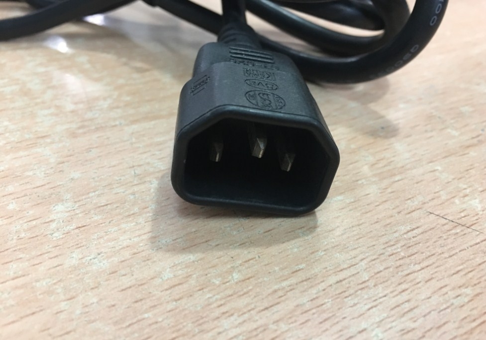 Dây Nguồn Máy Chủ Chính Hãng APC AP9870 SHIN YANG SY-026 SY-020 AC Power Cord IEC60320 IEC C13 to C14 10A 250V 3x1.0mm Length 1.8M