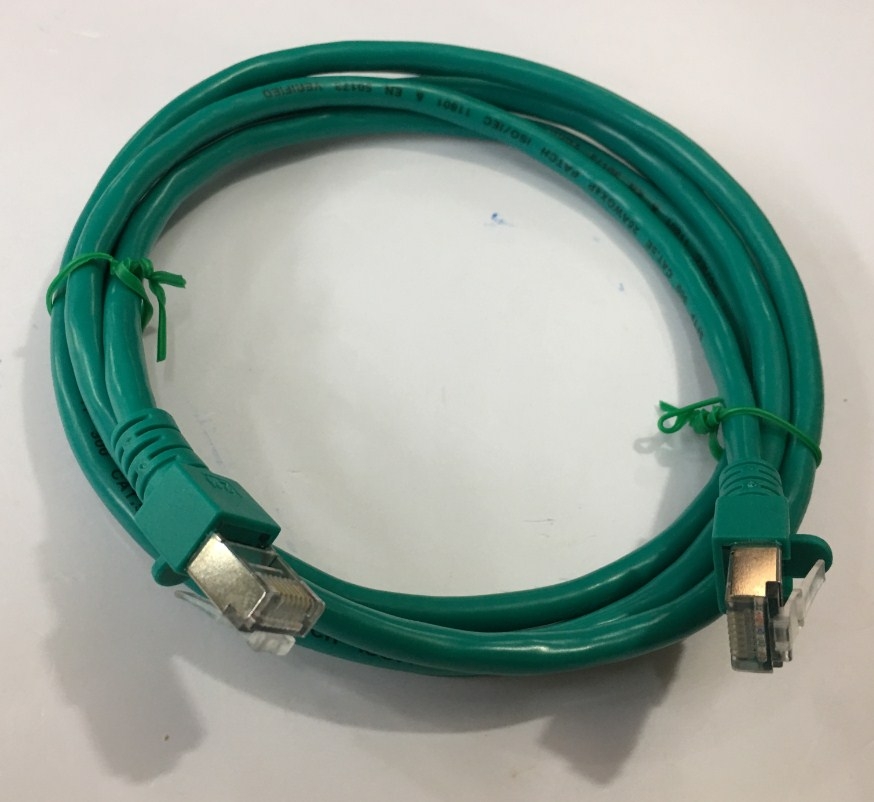 Cáp Kết Nối Ethernet PLC Controller Siemens LOGO 0BA7 0BA8 Với Màn Hình Cảm Ứng WEINTEK MT6071IP MT8071IP MT8071IE Cat5E SF/UTP 26AWG Gigabit Ethernet Blue Length 2M