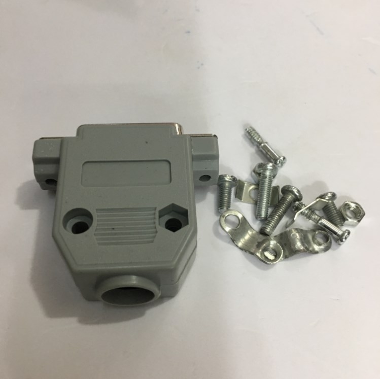 Bộ Rắc Hàn Cổng D-SUB 15 Chân Hai Hàng Âm DB15 Female 2 Row Solder Connector Kit Plastic