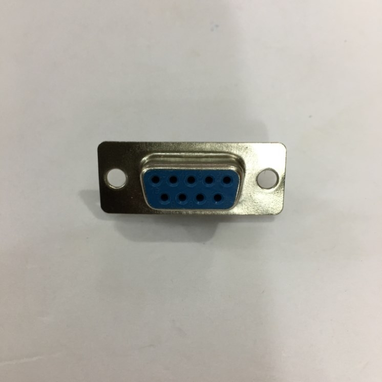 Đầu Rắc Hàn Cổng Com 9 Chân Âm Mạ Đồng DB9 Female Solder Connector