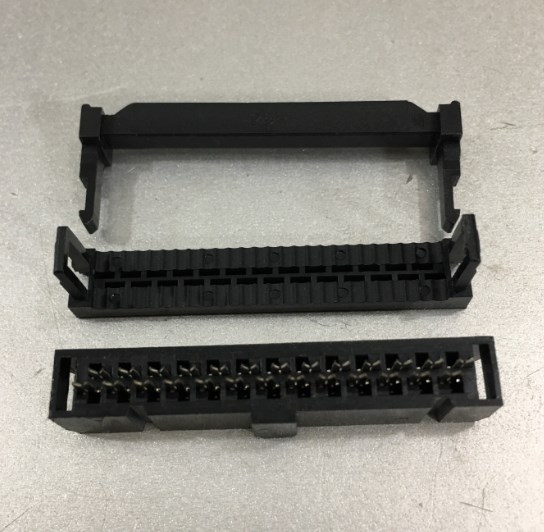 Đầu Nối Cáp 26 Pin IDC Female Header Flat Ribbon Cable Connector with Strain Relief