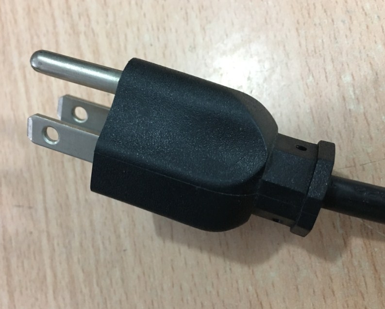 Dây Nguồn ADAM TECH PC-01 PC-02 NEMA 5-15P to C13 AC Power Cord 7A 125V 3X0.824mm 18AWG Length 2.3M
