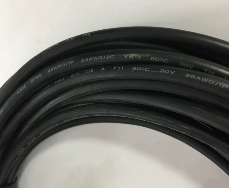 Cáp Kết Nối Cổng Com RS232 Hai Đầu Âm Chuẩn Chéo Simple Null Modem With Out Handshaking RS232 DB9 Female to RS232 DB9 Female Cable Multi-Conductor 30V 28AWG Black Length 8M