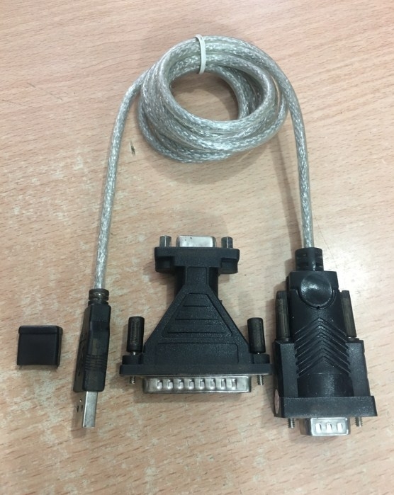 Cáp Chuyển Đổi Cổng USB 2.0 To Serial Cable Adapter ARCHEON FTDI Chipset Dài 1.8M