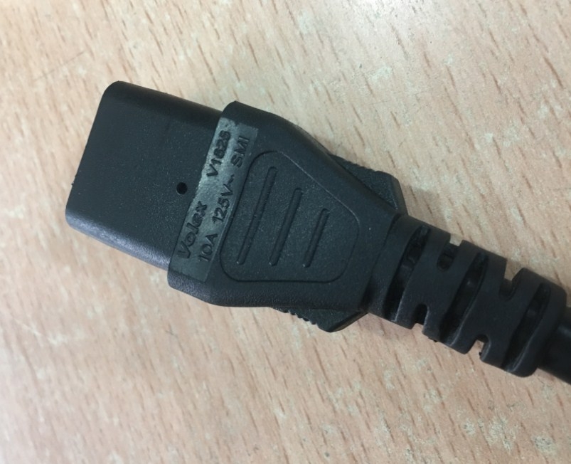Dây Nguồn VOLEX TW15CS3 V1625 NEMA 5-15P to C13 AC Power Cord 10A 125V 3X1.25mm² 18AWG Length 1.8M