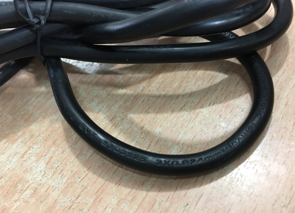 Dây Nguồn ADAM TECH PC-01 PC-02 NEMA 5-15P to C13 AC Power Cord 7A 125V 3X0.824mm 18AWG Length 2.3M