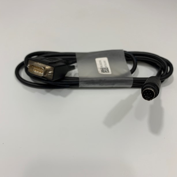 Cáp Lập Trình RS422 Mini Din 8 Pin to DB9 Male Dài 1.8M For PLC Mitsubishi FX Series Với HMI SIMATIC Comfort Panel Siemens TP700 Comfort