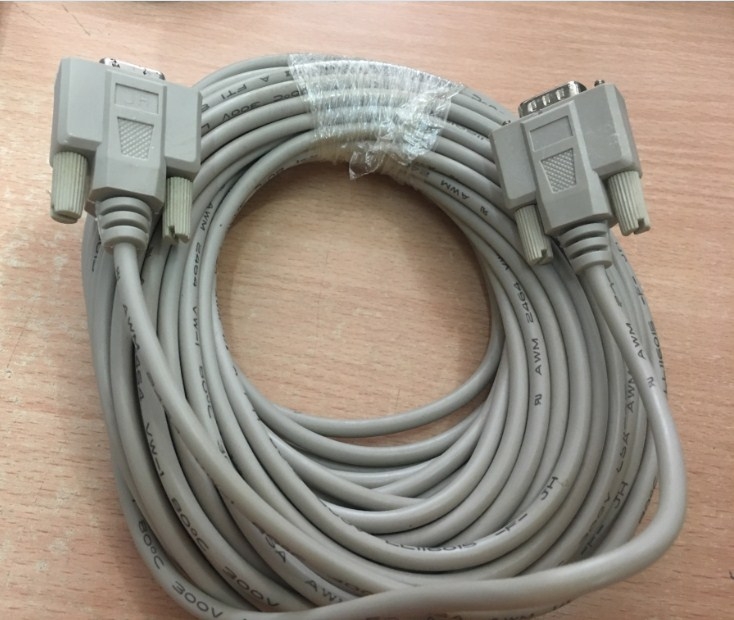 Cáp RS232 Straight Through Serial Cable DB9 Male to DB9 Female DTE to DCE Connection Length 15M