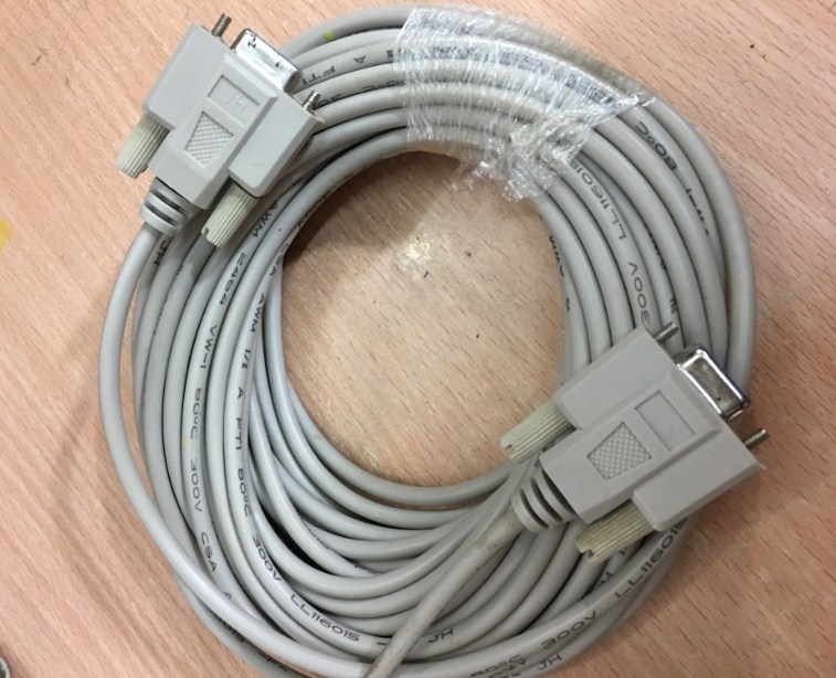 Cáp RS232 Straight Through Serial Cable DB9 Female to DB9 Female DCE to DCE Connection Length 20M