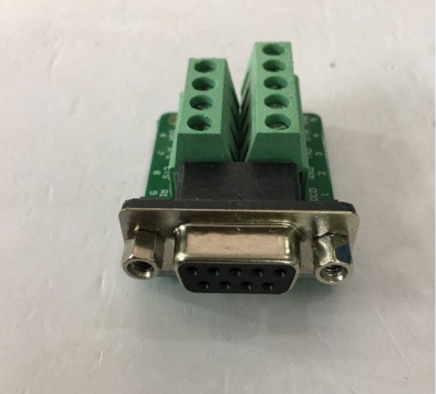 Khối Module Bắt Vít RS232 DB9 Female Terminal Block Header Connector Universal Adapter 1 Pack