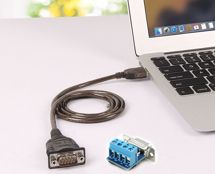 Cáp Chuyển Đổi Cổng USB 2.0 To RS485 Converter Cable Adapter UNITEK Y-1081 ATC-802 Chipset Dài 80 Cm