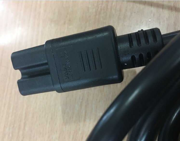 Dây Nguồn Chính Hãng Cisco VOLEX E62405 PS204 VAC15BS NEMA 5-15P To C15 AC Power Cord 13A 125V 3x1.31mm 16AWG Length 2M